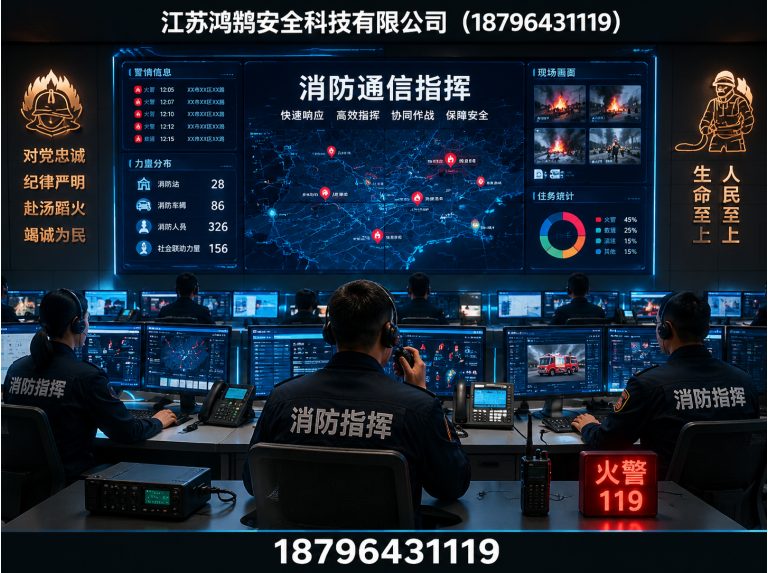 酒泉智慧消防系统展示图